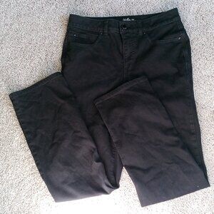 Maurices Everflex High-Rise Black Jeans – Size 10